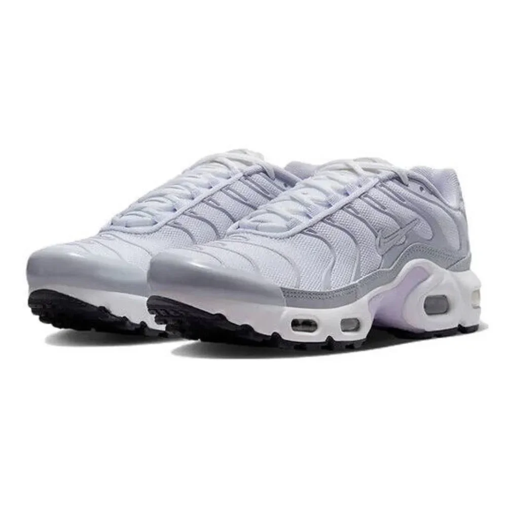 Nike Air Max Plus CD0609-108 GS Youth Pure Platinum Running Sneaker Shoes NR6055 - Picture 6 of 9